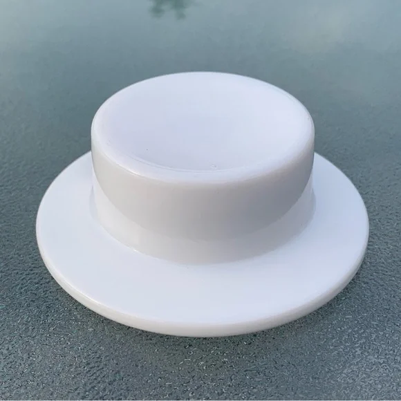 Arcopal Les Fantaisies White Glass Floral Candle Holder Tealight Votive - Picture 6 of 8